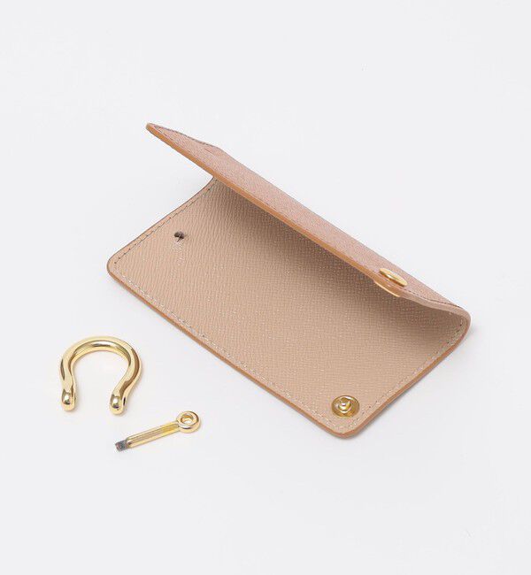 SHIPS「【WEB限定】SHIPS:【SAFFIANO LEATHER】シャックル 2トーン キーケース」|キーケース|