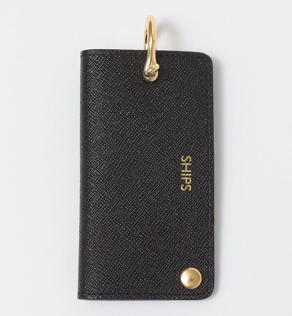SHIPS「【WEB限定】SHIPS:【SAFFIANO LEATHER】シャックル 2トーン キーケース」|キーケース|ライトブルー