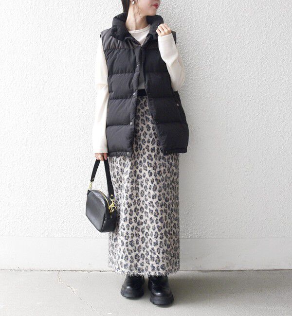 SHIPS any「SHIPS any: ナイロン スタンドカラー ダウン ベスト」|ダウンベスト・ベスト|