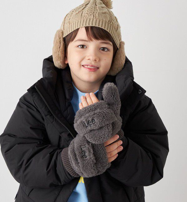 SHIPS any「Lee:  2WAY ボア ミトン グローブ <KIDS>」|手袋|