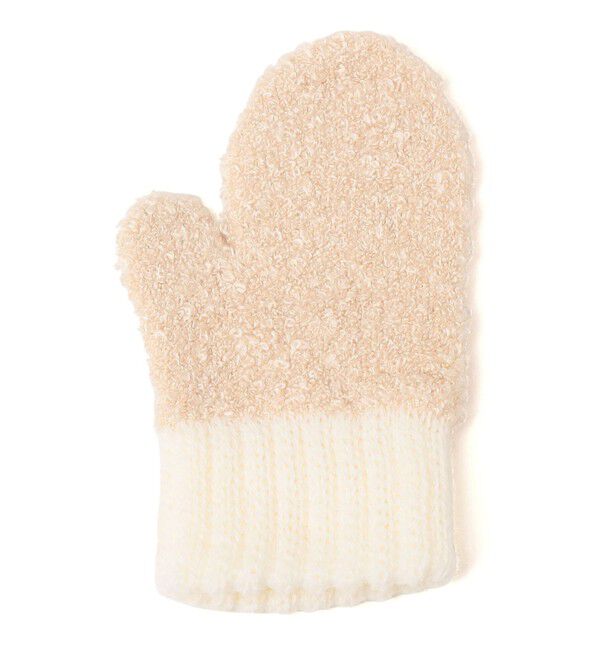 SHIPS KIDS「SHIPS KIDS:ベビーふわもこ ミトン 手袋」|手袋|