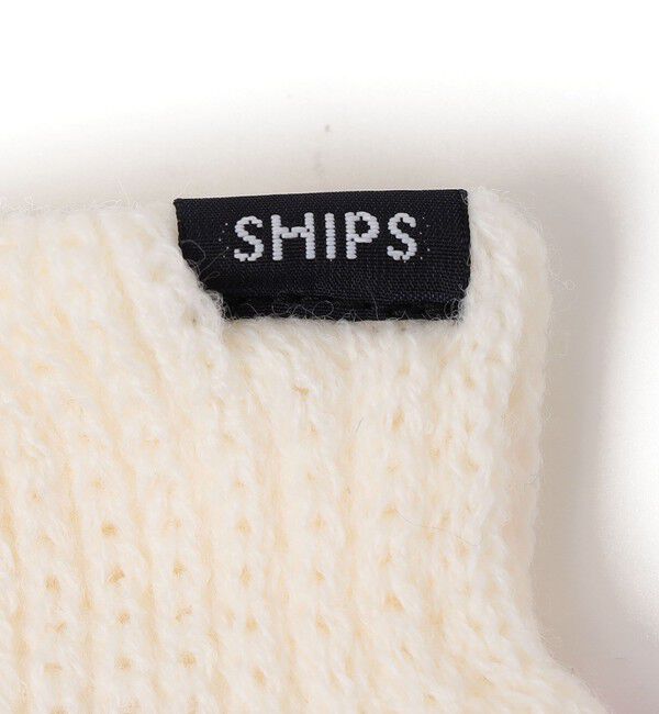 SHIPS KIDS「SHIPS KIDS:ふわもこ ミトン 手袋」|手袋|