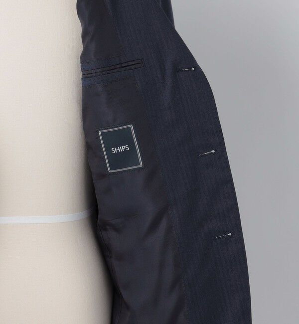 SHIPS「SHIPS: Ermenegild Zegna TRAVELLER ヘリンボーン スーツ」|スーツ|