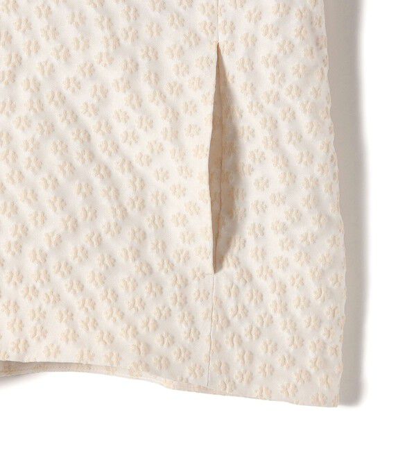 SHIPS for women「ミニ フラワー ジャカード ブルゾン（セレモニー対応可）」|ブルゾン・スタジャン|