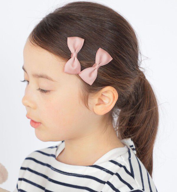SHIPS KIDS「SHIPS KIDS:リボン ヘアクリップ 2コセット」|その他|