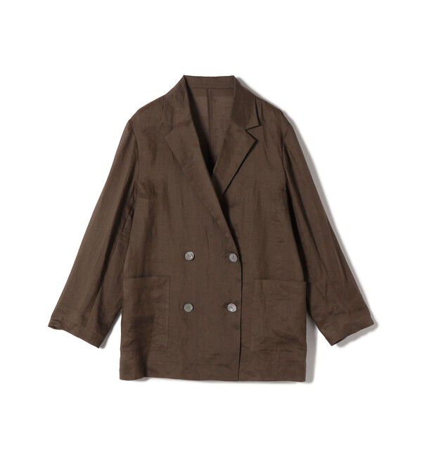 SHIPS for women「《一部予約》〈手洗い可能〉ラミー 4 ジャケット 26SS」|テーラードジャケット|