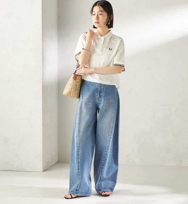 SHIPS for women「FRED PERRY:G2174SHEER TIPPED POLO」|ポロシャツ|