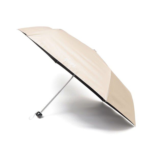 SHIPS KIDS「SHIPS KIDS:＜晴雨兼用＞折りたたみ傘」|傘|ベージュ