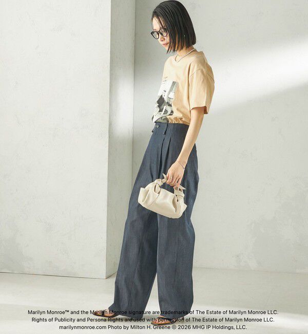 SHIPS for women「《追加予約》【SHIPS別注】Marilyn Monroe / フォト TEE」|Tシャツ・カットソー|