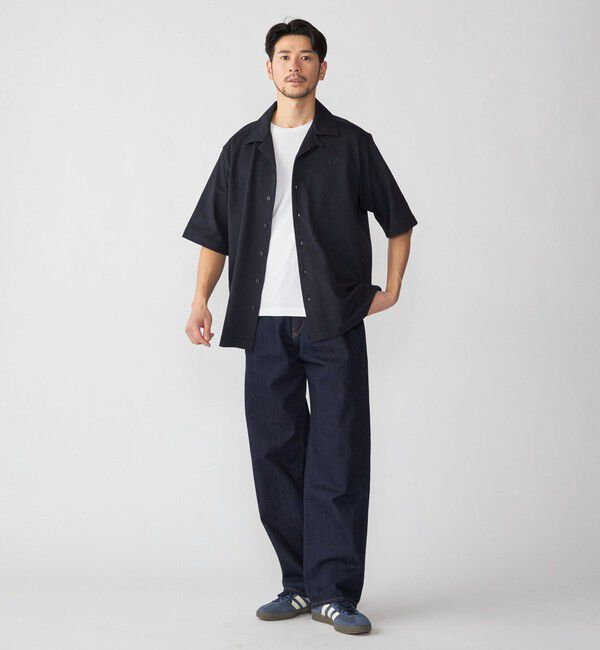 SHIPS「【SHIPS別注】FRED PERRY: ワンポイント ロゴ ピケ オープンカラーシャツ」|シャツ・ブラウス|