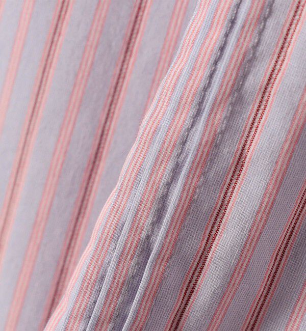 SHIPS any「《予約》SHIPS any:〈洗濯機可能〉マルチストライプ パジャマ シャツ」|シャツ・ブラウス|