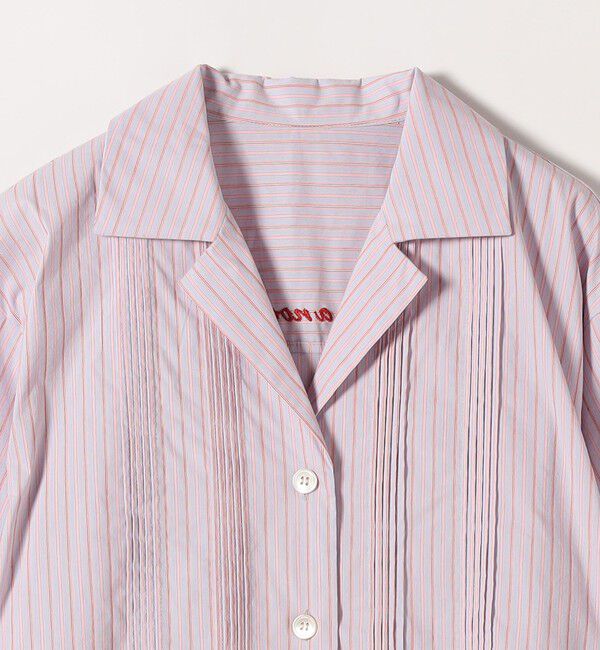 SHIPS any「《予約》SHIPS any:〈洗濯機可能〉マルチストライプ パジャマ シャツ」|シャツ・ブラウス|