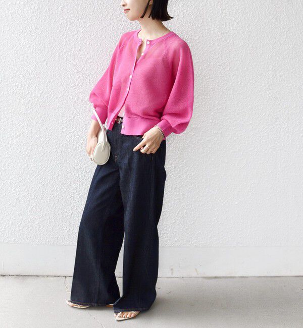 SHIPS for women「《予約》〈手洗い可能〉16G カーディガン」|カーディガン|