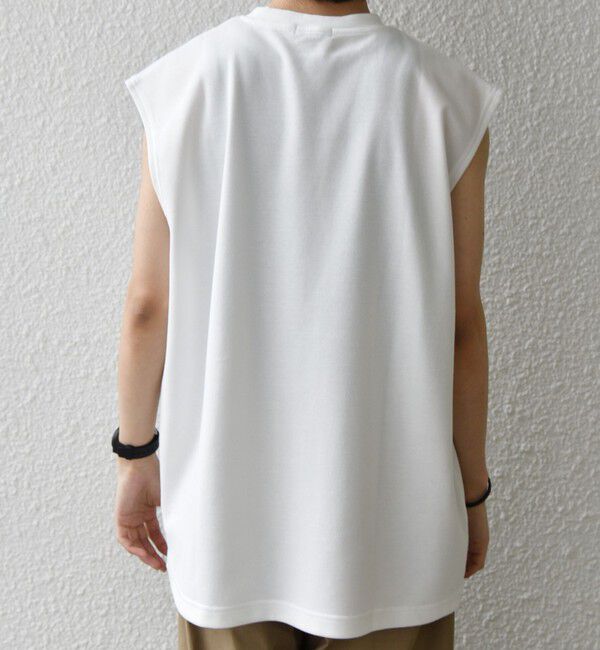 SHIPS any「【WEB限定】SHIPS any:〈接触冷感〉COOL TOUCH スムース リラックス ノースリーブ Tシャツ 26SS◆」|Tシャツ・カットソー|