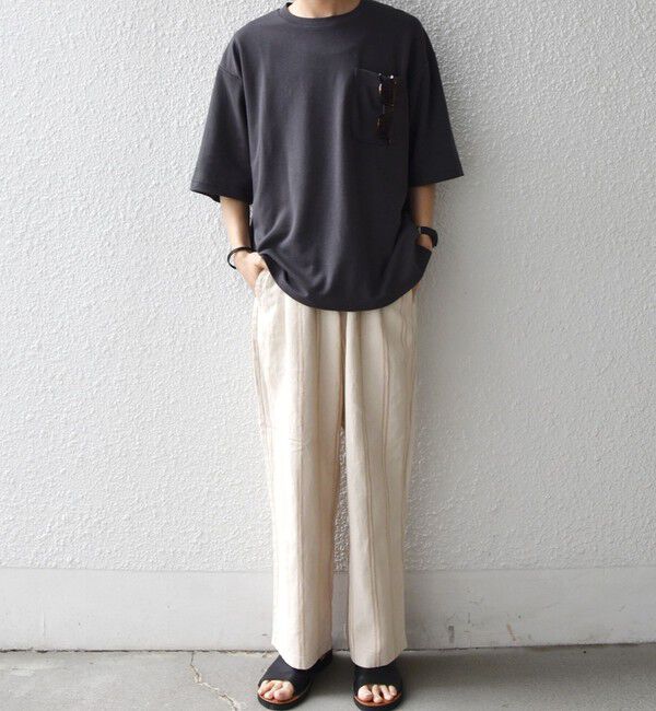 SHIPS any「SHIPS any:〈接触冷感〉COOL TOUCH スムース リラックス ポケット Tシャツ 26SS◆」|Tシャツ・カットソー|