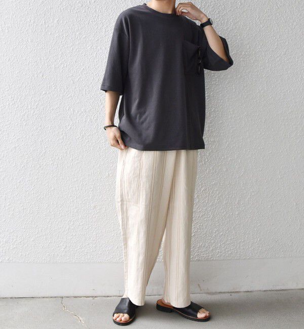 SHIPS any「SHIPS any:〈接触冷感〉COOL TOUCH スムース リラックス ポケット Tシャツ 26SS◆」|Tシャツ・カットソー|