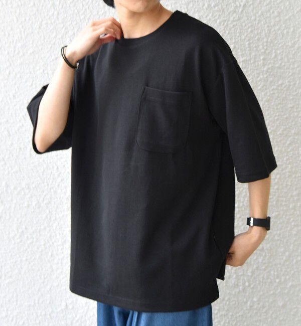 SHIPS any「SHIPS any:〈接触冷感〉COOL TOUCH スムース リラックス ポケット Tシャツ 26SS◆」|Tシャツ・カットソー|