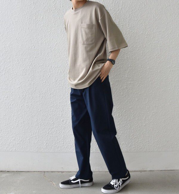 SHIPS any「SHIPS any:〈接触冷感〉COOL TOUCH スムース リラックス ポケット Tシャツ 26SS◆」|Tシャツ・カットソー|