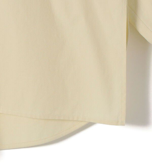 SHIPS for women「〈手洗い可能〉無地 / ストライプ サイド スリット スキッパー コットン シャツ 2」|シャツ・ブラウス|