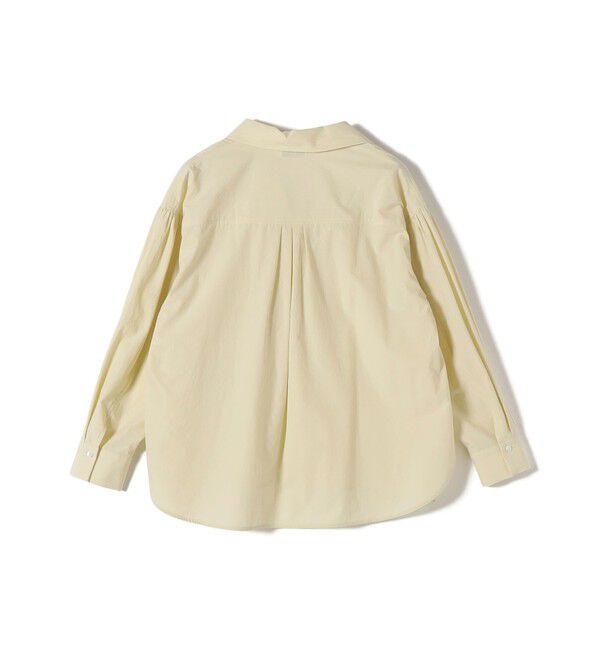 SHIPS for women「〈手洗い可能〉無地 / ストライプ サイド スリット スキッパー コットン シャツ 2」|シャツ・ブラウス|