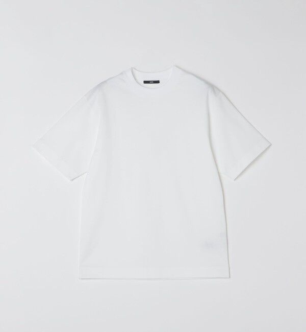 SHIPS「SHIPS: MADE IN JAPAN クルーネック ハイゲージ ポンチ ライト Tシャツ」|Tシャツ・カットソー|