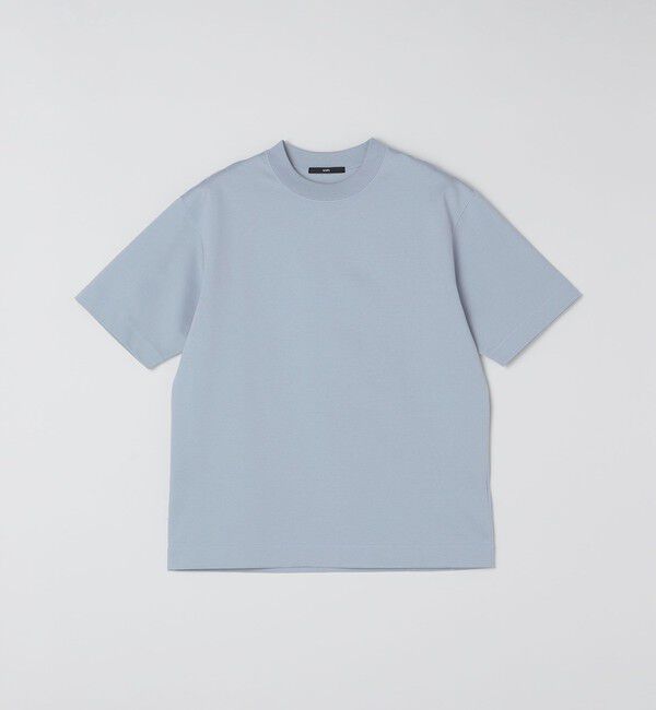 SHIPS「SHIPS: MADE IN JAPAN クルーネック ハイゲージ ポンチ ライト Tシャツ」|Tシャツ・カットソー|