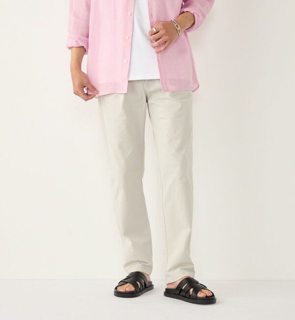 SHIPS Colors 「《予約》SHIPS Colors:〈洗濯機可能〉ストレッチ ジャージー ライト チノパンツ◆」|チノ|