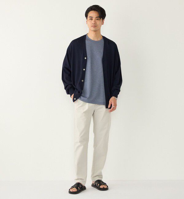 SHIPS Colors 「《予約》SHIPS Colors:〈洗濯機可能〉ストレッチ ジャージー ライト チノパンツ◆」|チノ|