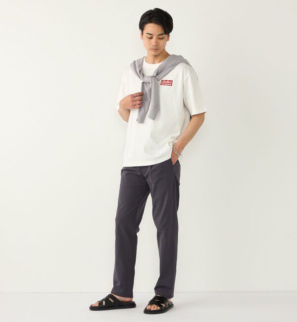 SHIPS Colors 「《予約》SHIPS Colors:〈洗濯機可能〉ストレッチ ジャージー ライト チノパンツ◆」|チノ|