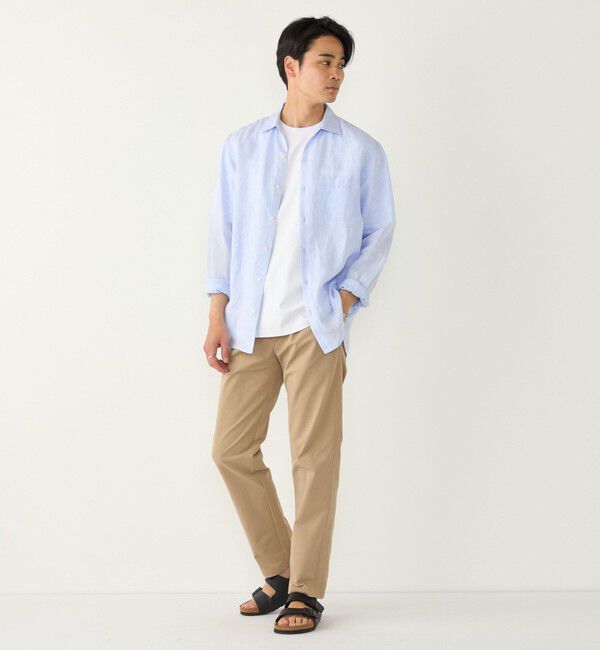 SHIPS Colors 「《予約》SHIPS Colors:〈洗濯機可能〉ストレッチ ジャージー ライト チノパンツ◆」|チノ|