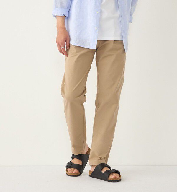 SHIPS Colors 「《予約》SHIPS Colors:〈洗濯機可能〉ストレッチ ジャージー ライト チノパンツ◆」|チノ|