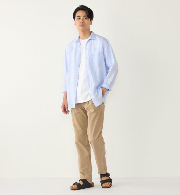 SHIPS Colors 「《予約》SHIPS Colors:〈洗濯機可能〉ストレッチ ジャージー ライト チノパンツ◆」|チノ|