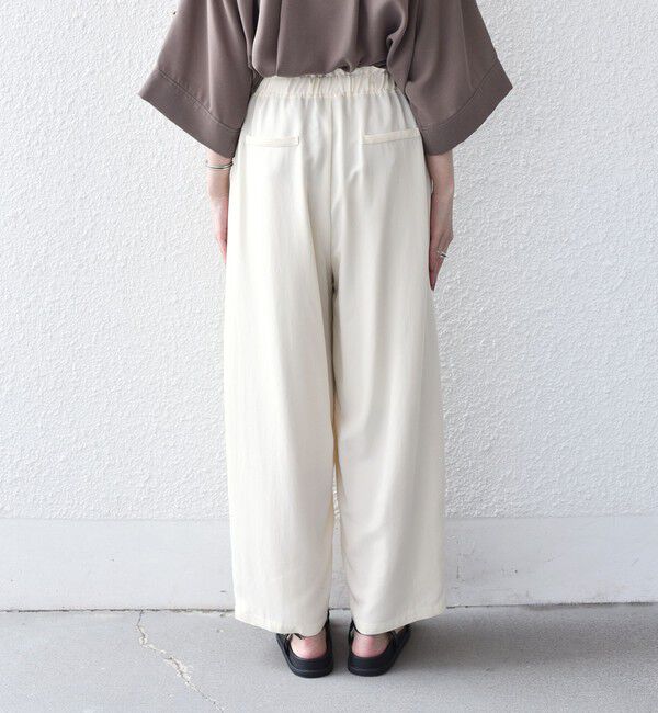 SHIPS Colors 「《予約》SHIPS Colors:〈手洗い可能〉レーヨンナイロン バレル パンツ◆」|その他|