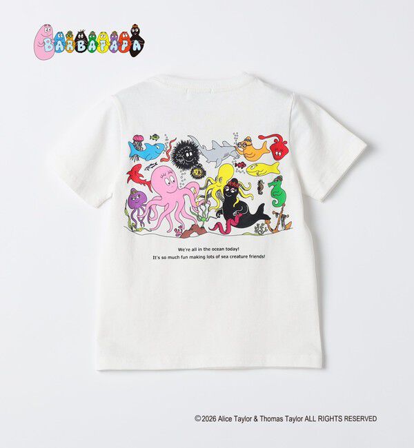 SHIPS Colors 「SHIPS Colors:〈洗濯機可能〉90～140cm / バーバパパ コラボ プリント Tシャツ」|Tシャツ・カットソー|