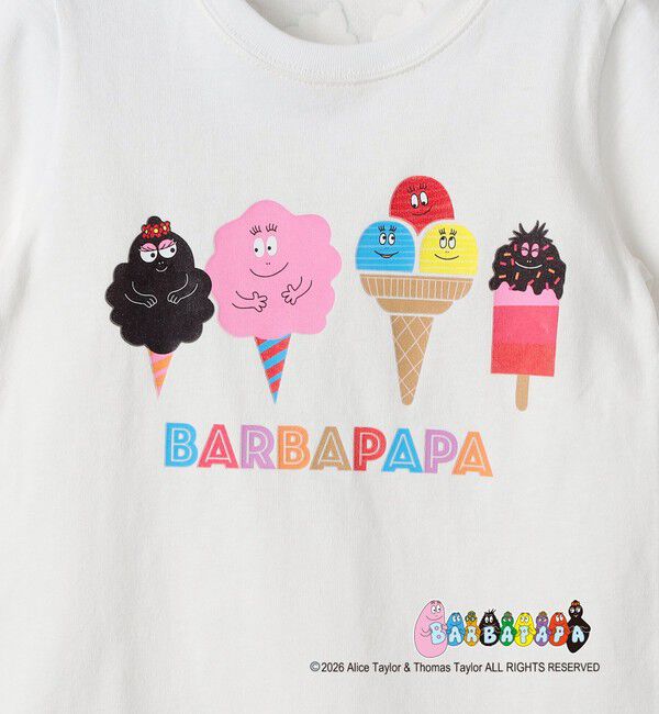 SHIPS Colors 「SHIPS Colors:〈洗濯機可能〉90～140cm / バーバパパ コラボ プリント Tシャツ」|Tシャツ・カットソー|