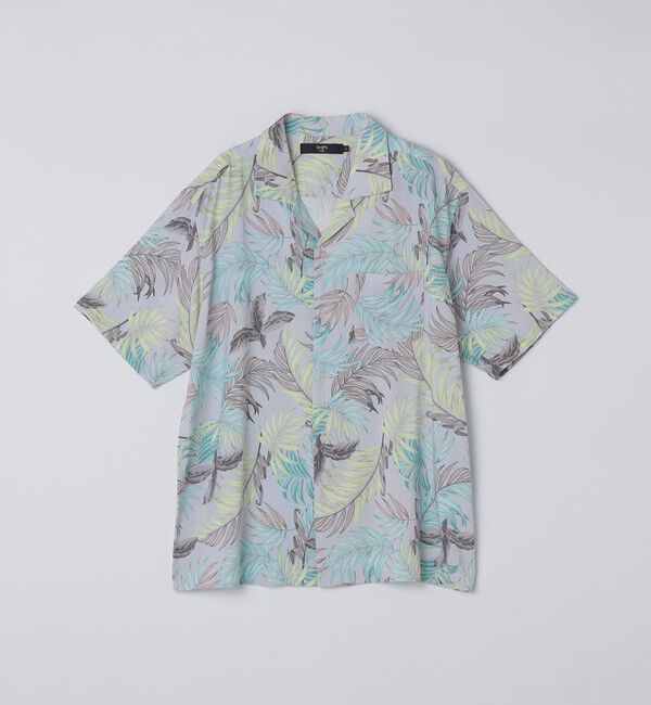 SHIPS Colors 「《予約》SHIPS Colors:〈洗濯機可能〉レーヨン アロハ シャツ◆」|シャツ・ブラウス|