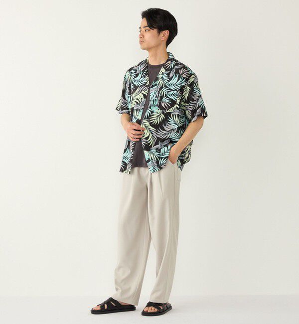 SHIPS Colors 「《予約》SHIPS Colors:〈洗濯機可能〉レーヨン アロハ シャツ◆」|シャツ・ブラウス|