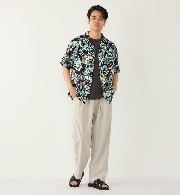 SHIPS Colors 「《予約》SHIPS Colors:〈洗濯機可能〉レーヨン アロハ シャツ◆」|シャツ・ブラウス|