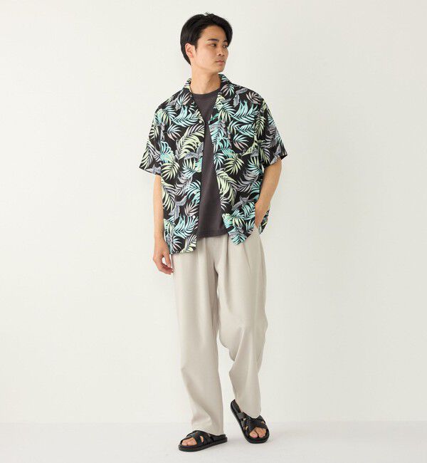 SHIPS Colors 「《予約》SHIPS Colors:〈洗濯機可能〉レーヨン アロハ シャツ◆」|シャツ・ブラウス|