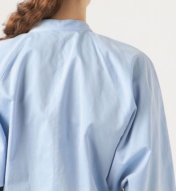 DES PRES「スビンコットンツイル ラグランフィットウエストブラウス」|シャツ・ブラウス|