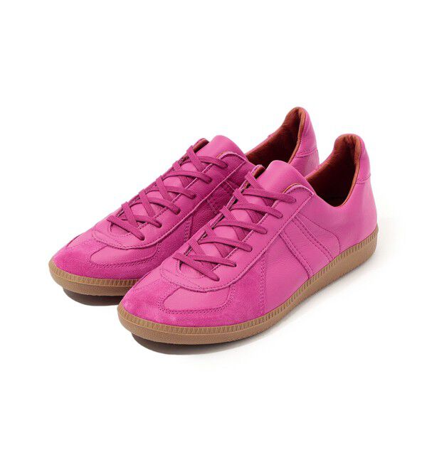 TOMORROWLAND GOODS「REPRODUCTION OF FOUND ジャーマンミリタリートレーナー」|スニーカー|33 ピンク