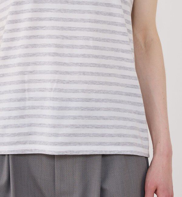 GALERIE VIE「スムージーコットン クルーネックハーフスリーブ」|Tシャツ・カットソー|