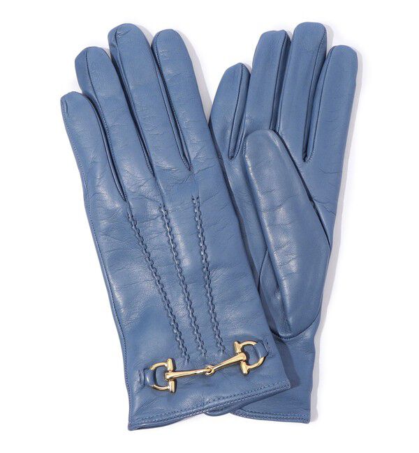 TOMORROWLAND GOODS「CARIDEI ビットグローブ」|手袋|63 ライトブルー