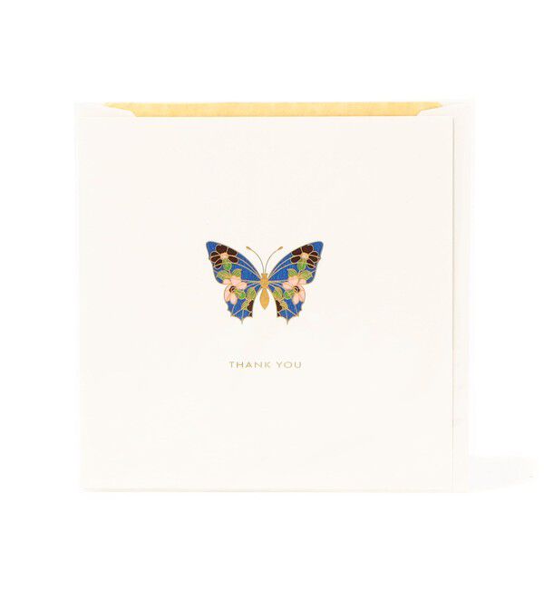 TOMORROWLAND GOODS「SMYTHSON THANK YOU CARD Butterfly」|ステーショナリー|01 その他