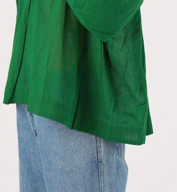 TOMORROWLAND BUYING WEAR「ne Quittez pas コットンボイル スモッキングブラウス」|シャツ・ブラウス|