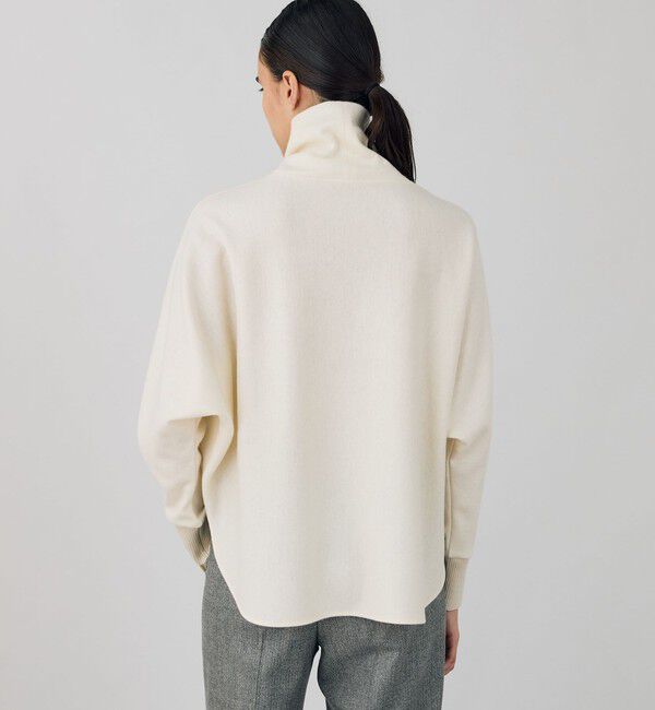 DES PRES「ニットコンビネーション タートルネックプルオーバー」|Tシャツ・カットソー|