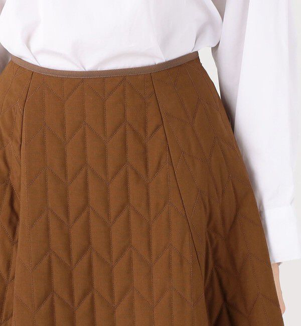 TOMORROWLAND BUYING WEAR「UNION LAUNCH キルティング フレアスカート」|フレア|