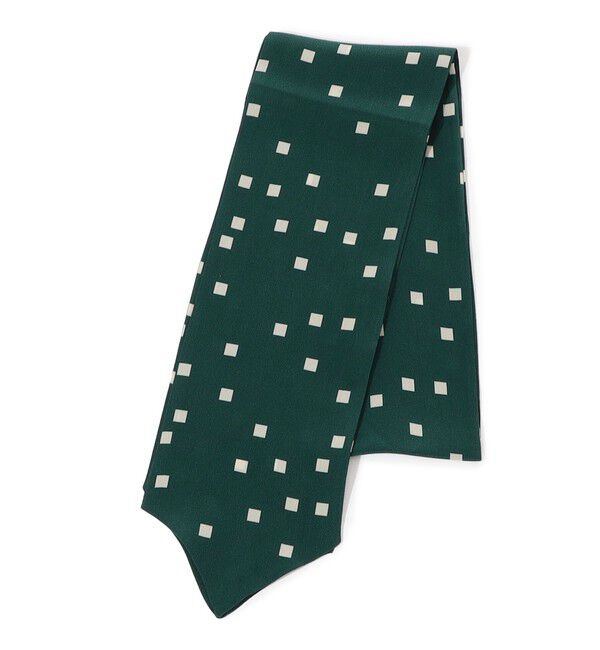 TOMORROWLAND GOODS「Fratelli Luigi シルク スカーフ」|バンダナ・スカーフ|56 カーキ系