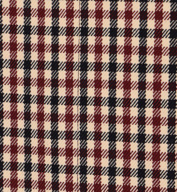 CABaN「ウールギャバジン ガンクラブチェックスタンドカラーコート」|その他|