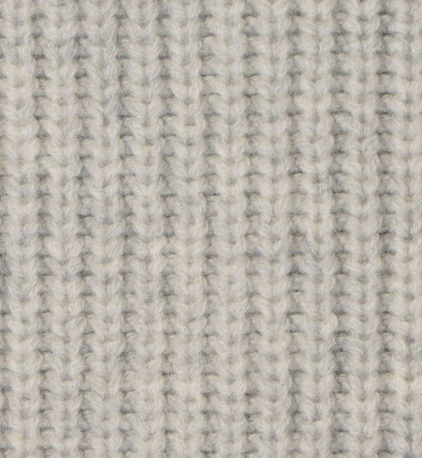 GALERIE VIE「フィッシャーマンズリブ クルーネックプルオーバー」|ニット・セーター|